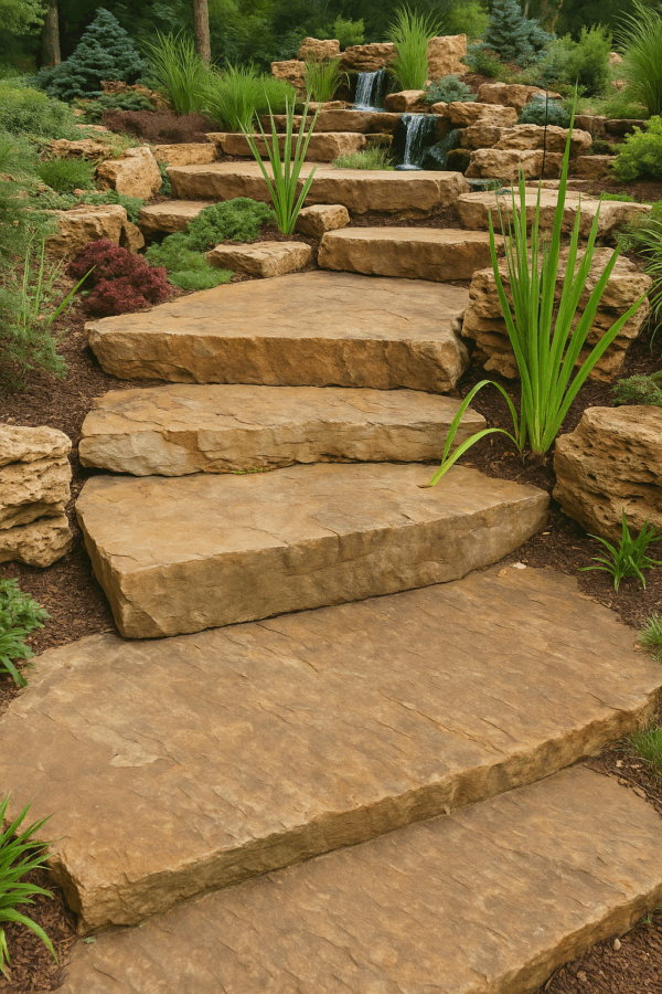 Natural Stone Steps (Blonde)