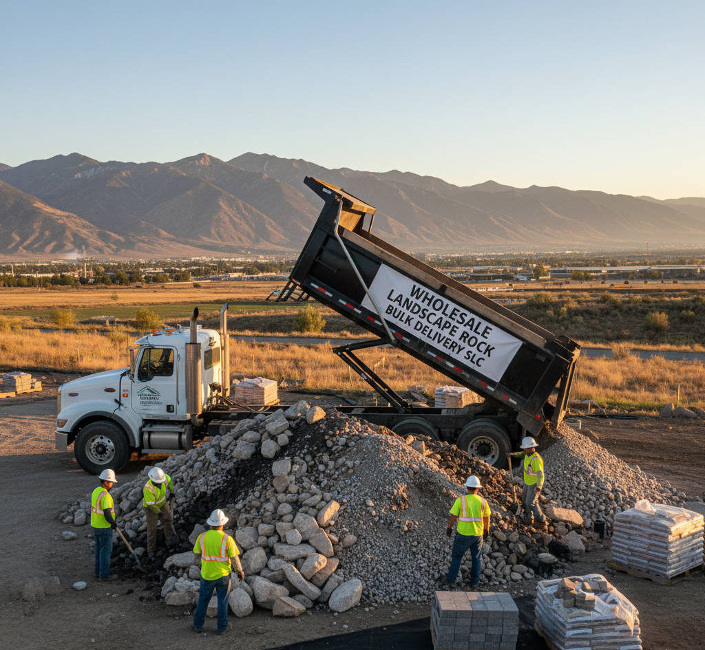 Companies Selling Rocks Rock by the Ton — How Salt Lake City Landscapers Save Thousands on Bulk ...