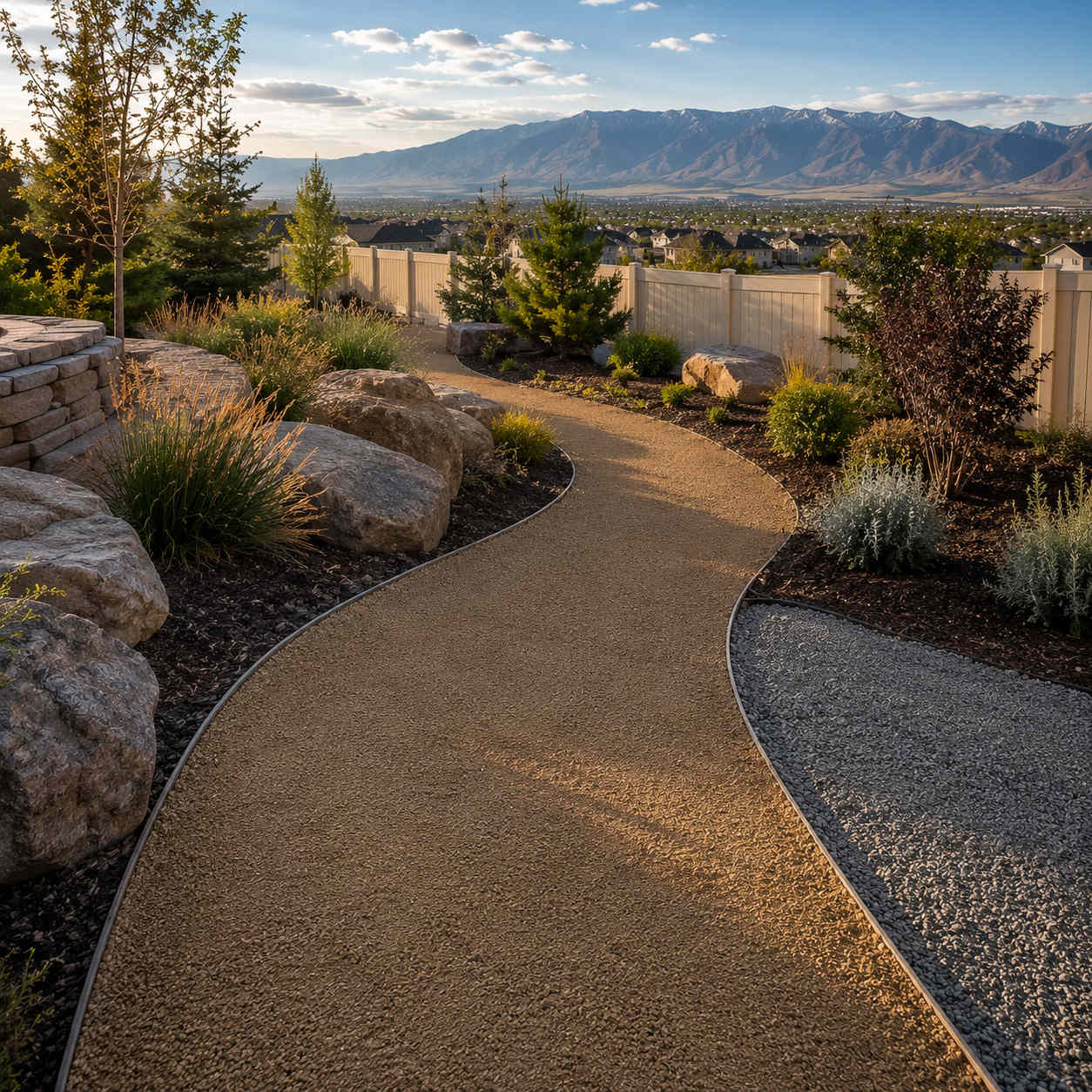 Compacted Chat Landscape What Is Crusher Fines? The Eagle Mountain Homeowner’s Guide to Grey ...